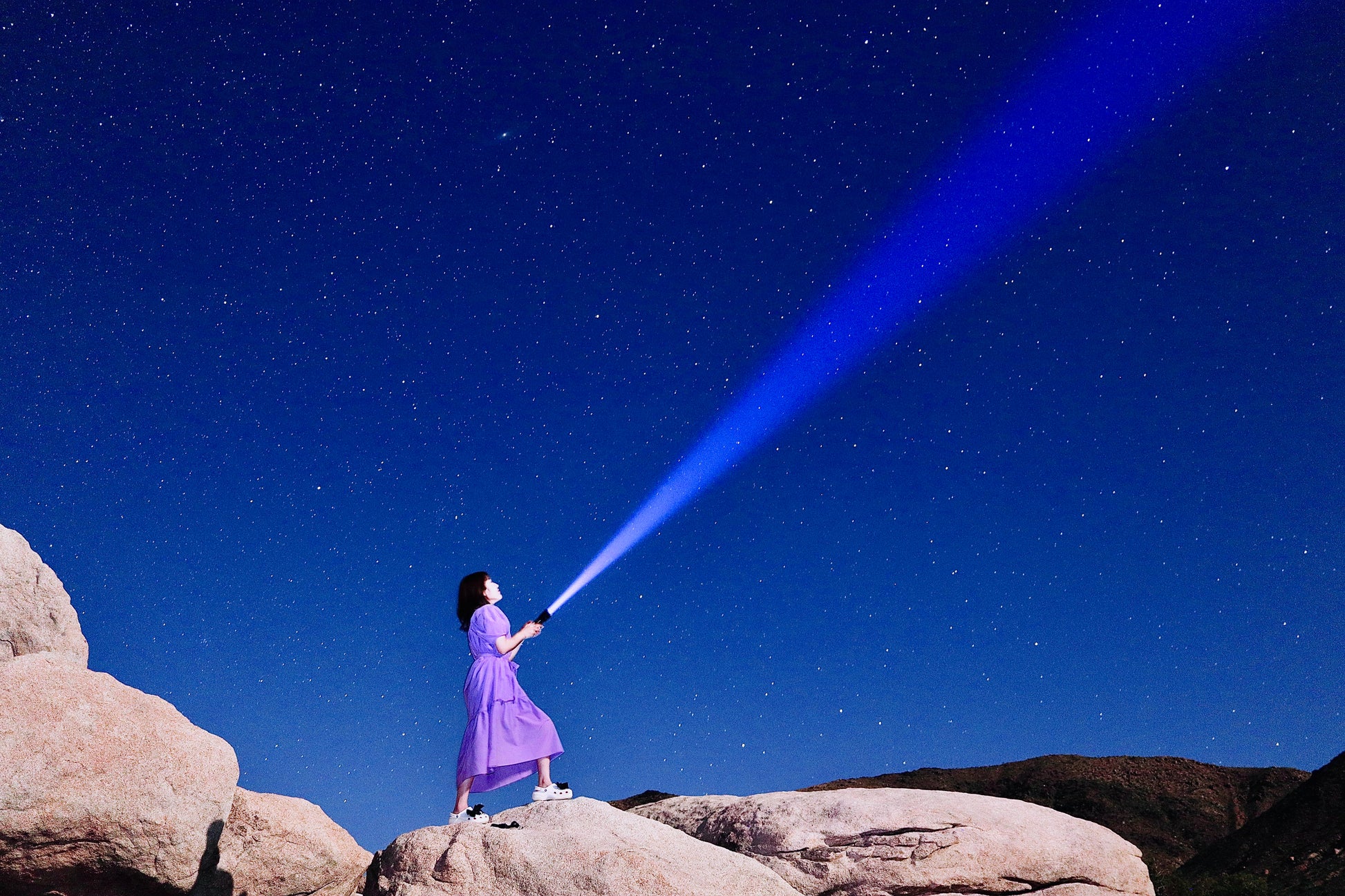 여구가 조슈아트리 별멍투어, 대자연속 BBQ 스테이크와 별사진