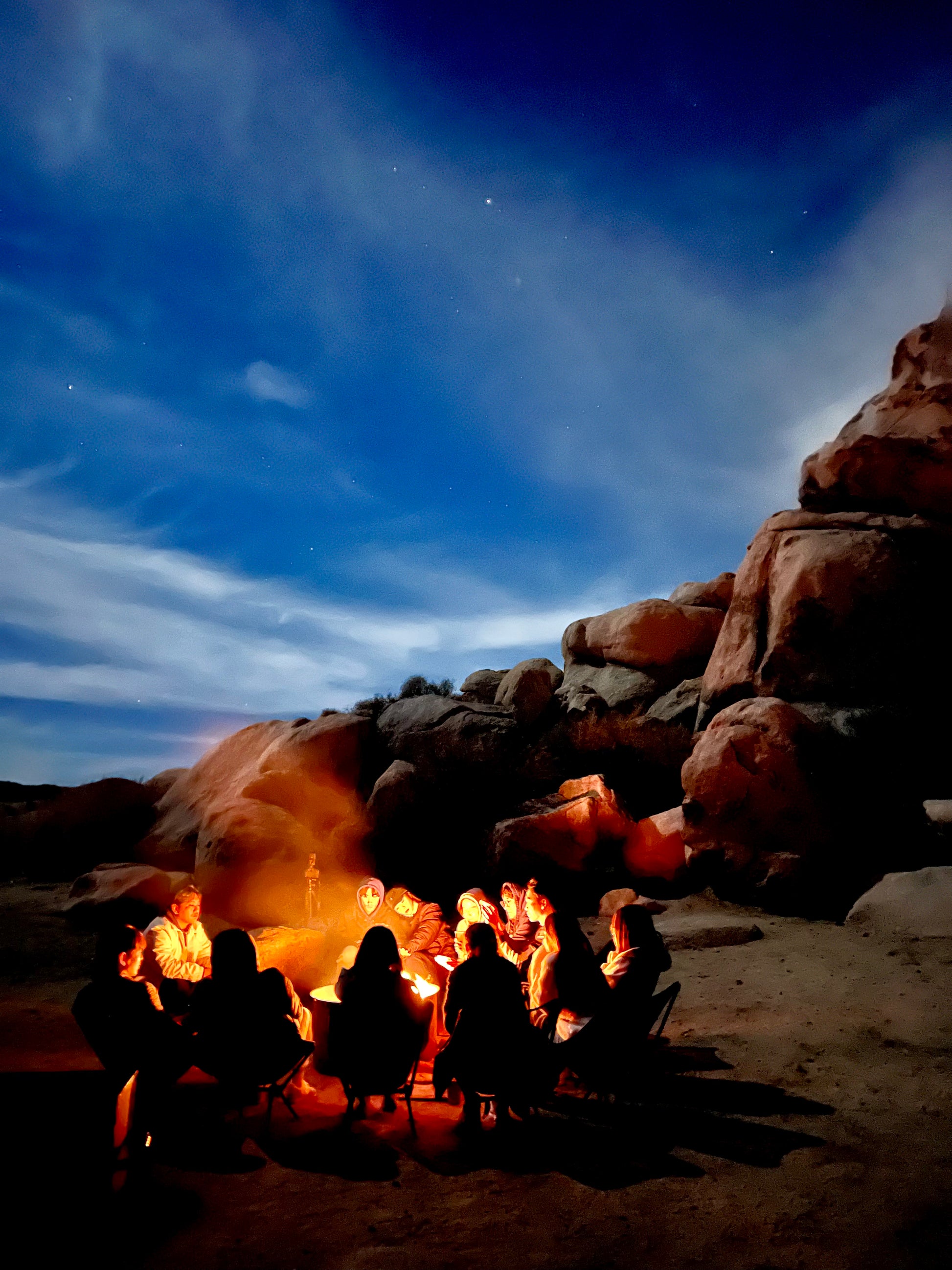 여구가 조슈아트리 별멍투어, 대자연속 BBQ 스테이크와 별사진